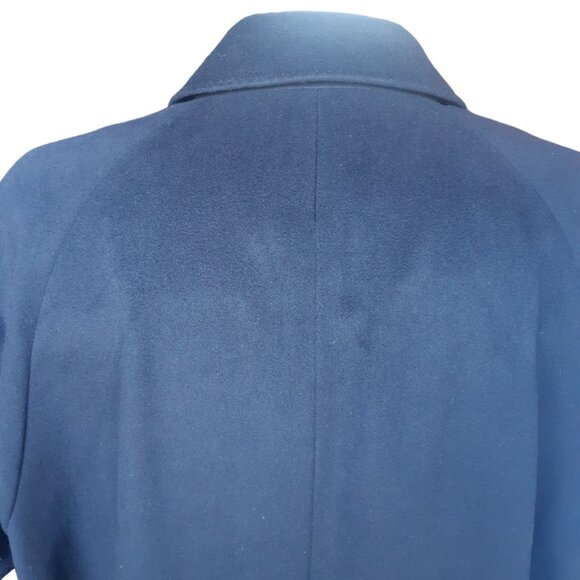 Coppley SZ 42 100% Cashmere Black Single Breasted Concealed Placket Overcoat - Picture 5 of 16